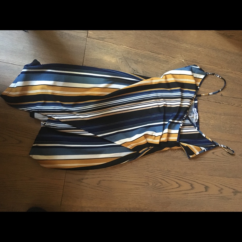 Fitted Stripe Dress